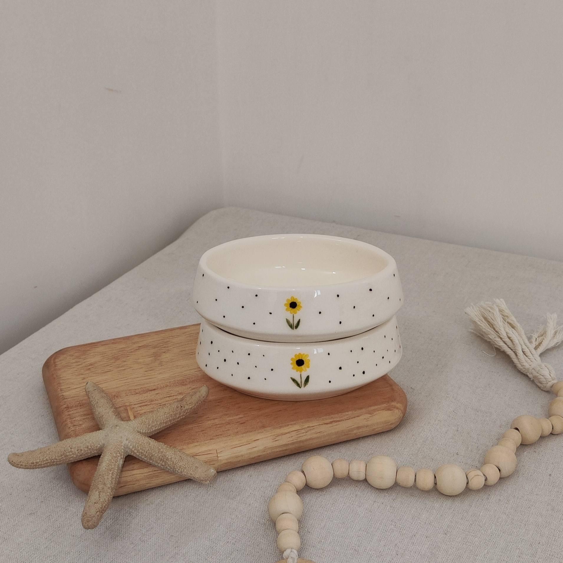 پیاله بیضی آفتابگردان