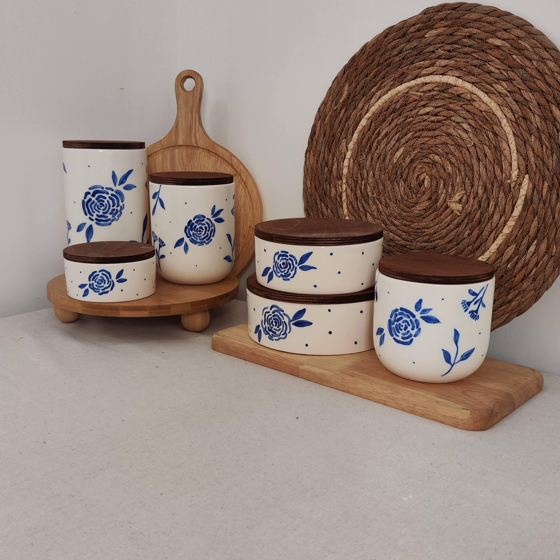 ست کامل بانکه رز آبی