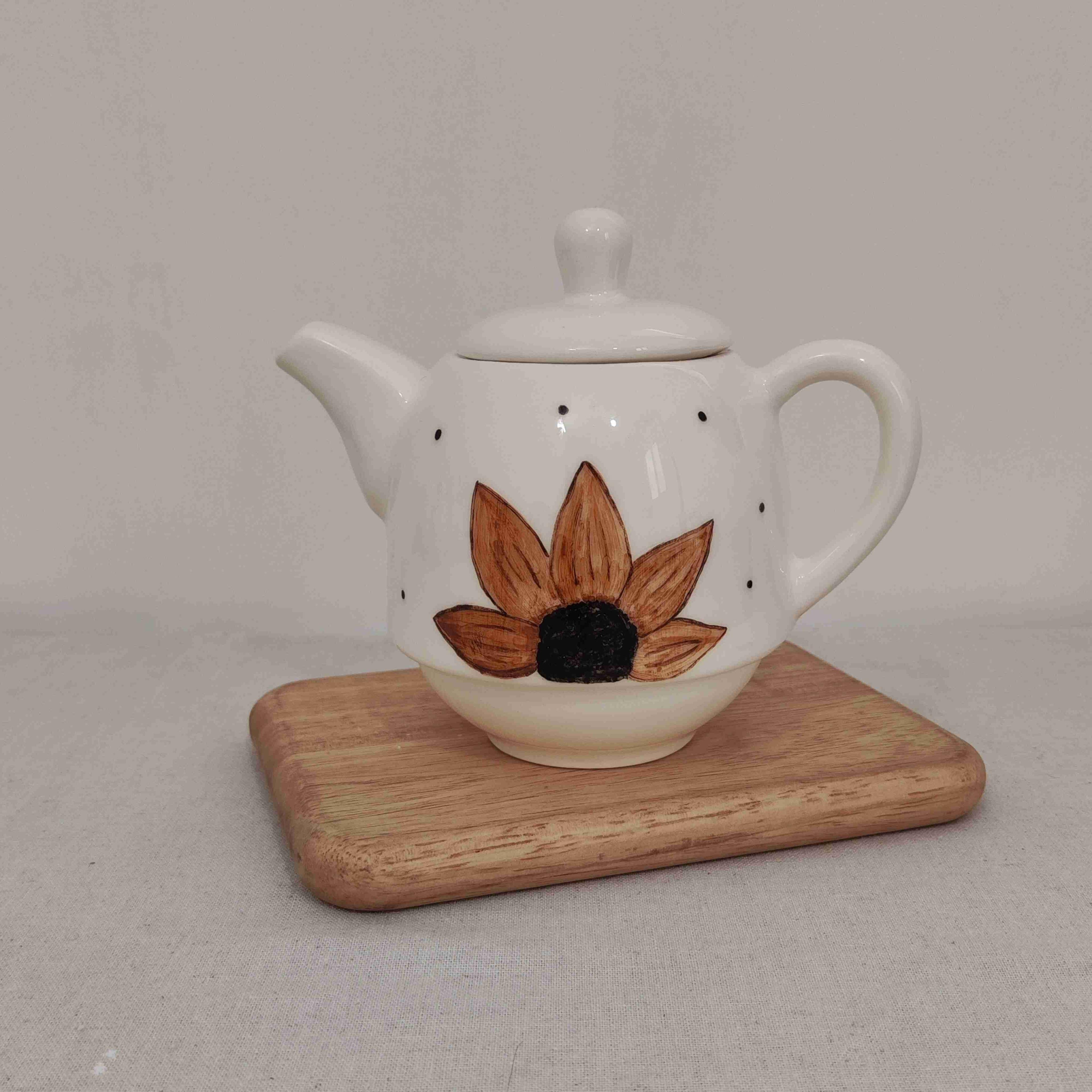 قوری آفتابگردان خزان۱۲۰