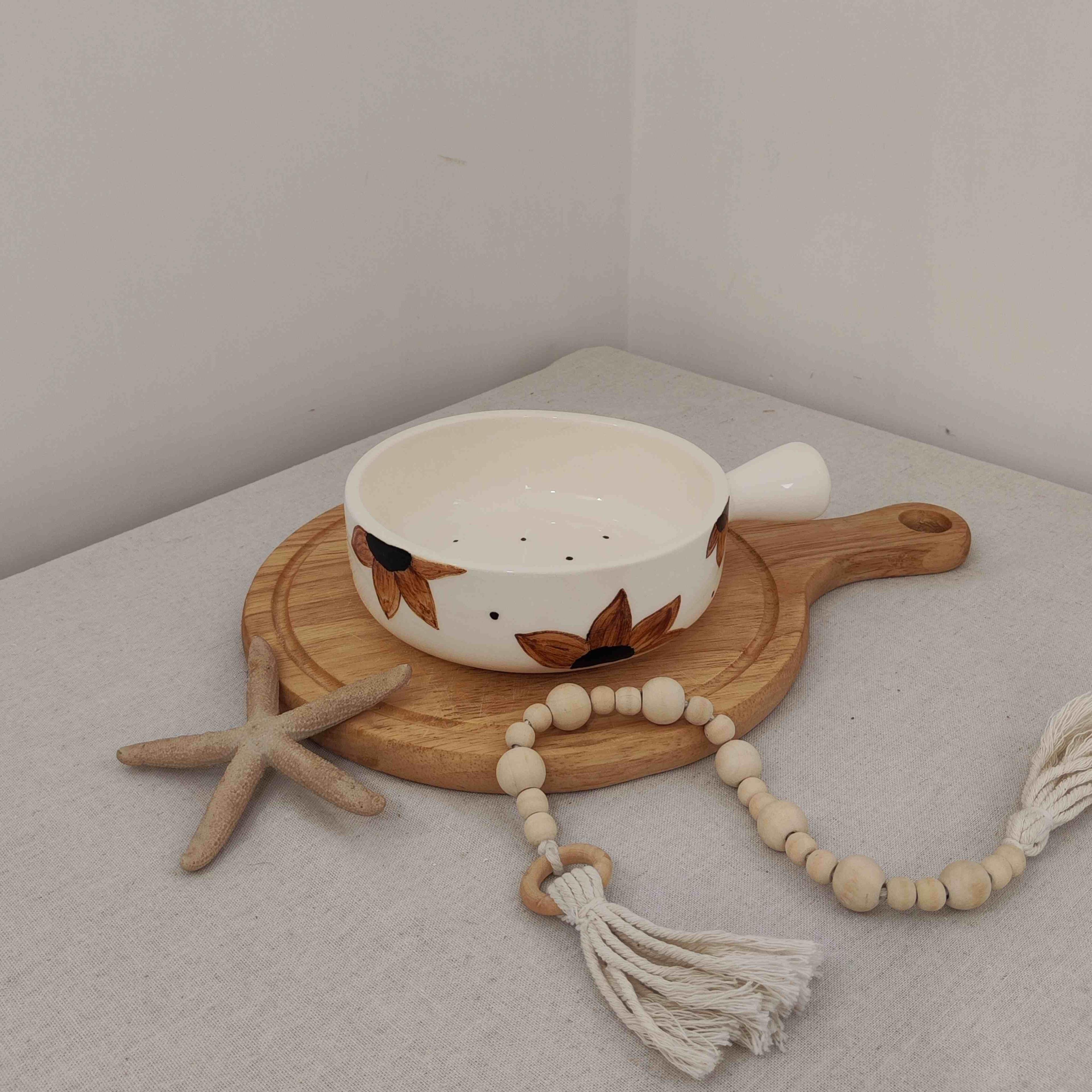 کاسه سرو آفتابگردون خزان